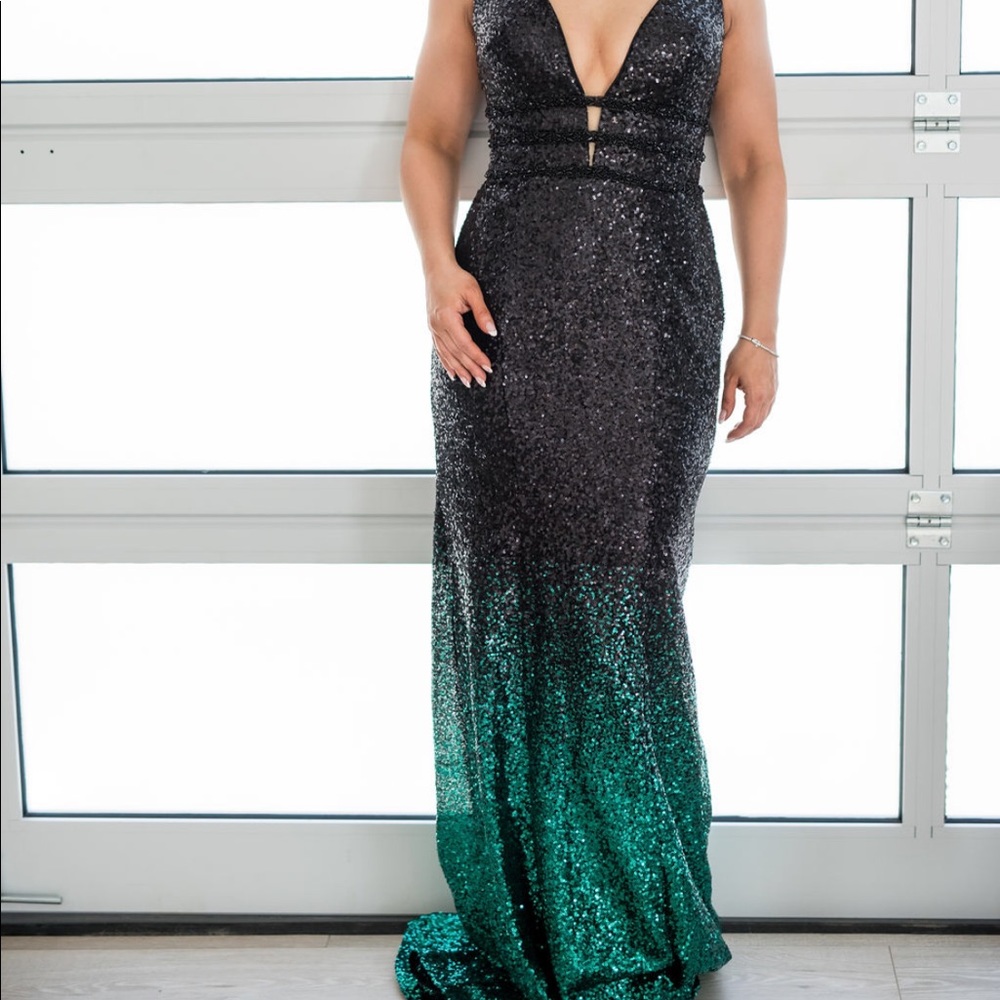 Jovani sequin gown